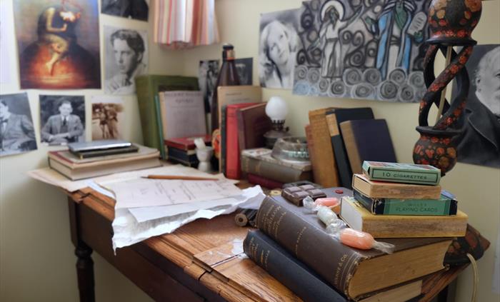 Dylan's writing desk